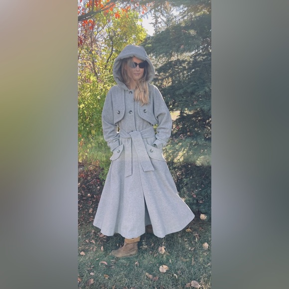 Wool/cashmere blend custom coat - Picture 5 of 7